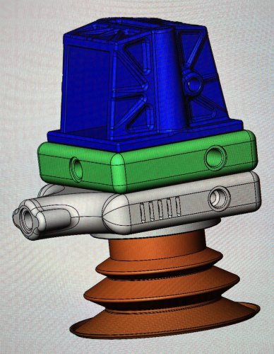 Захват для установки на профиль